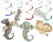 Dragons Streamers - Mythical Dragon Party Decorations for an Epic Celebration