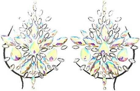 Neva Nude Frozen Crystal Nipztix Pasties Nipple Covers