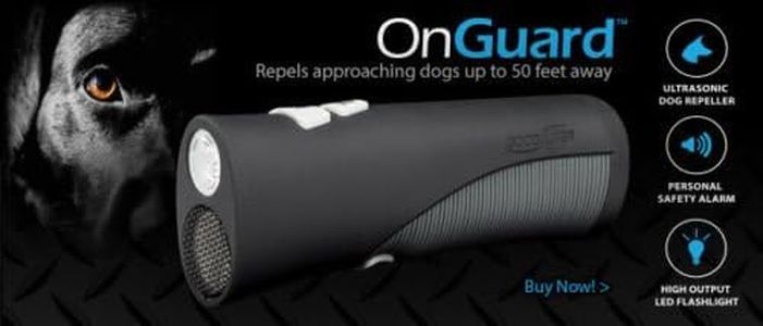 GoodLife OnGuard HandHeld UltraSonic Dog Deterrent Torch Alarm Function