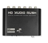 Tobo HDMI Audio Optical Extractor,Tobo Hdmi Audio Splitter Compatible with Bose Yamaha Denon Sony Samsung (HDMI DECODER) - TD-568H