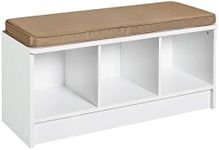 ClosetMaid 1569 Cubeicals 3-Cube Storage Bench, White