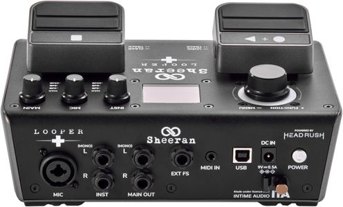 Sheeran Dual Track Looper Pedal – Guitar Effects Footswitch