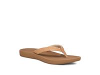 Sanuk Women's Cosmic Shores Flip-Flop, Tan, 5 UK