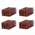 HappyBeeFlying Tire Plugs 150pcs,Rubber Tire Repair Plugs Self vulcanizing Strips 4" x 1/4" for Tubeless Tires