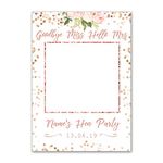 Selfie Frame | Hen Party Decorations | Personalised Frame | Hen Do Games | For Instagram Photo Frame | Hen Do Gifts For Bride | Hen Party Gifts | Personalised Photo Gifts | Photo Booth Frame