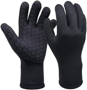 Dizokizo Diving Gloves 3mm Neoprene Gloves Thermal Anti-Slip Wetsuit Gloves for Men Women Diving Snorkeling Swimming Surfing Sailing Kayaking