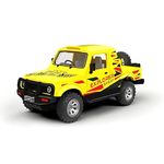 WooZee.. Explorer Sport Yellow Jeep Kids Toy with Pull-Back Action and Realistic Design