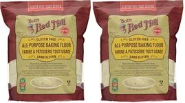 Bobs Red Mill Gluten Free All Purpose Baking Flour, 1.24 kilo Gram (Pack of 2)