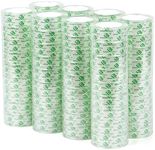 BOMEI PACK 72Rolls Crystal Clear Tape Refills, Bulk Transparent Tape for Dispenser, Office Tape for Home and School, 3/4Inch x 1000 inch