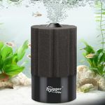 hygger Aquarium Sponge Filter, Fish Tank Filter, Submersible Internal Foam Aquarium Filter for 91-250L Breeding Fry Shrimp Snails Betta Tank with Filtered Ceramic Balls and Spare Sponge(M)