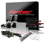 Xentec H4 (HB2) 6000K Hi/lo Telescopic bixenon HID xenon bulb x 1 pair bundle with 2 x 35W Digital Slim Ballast (Ultra White)