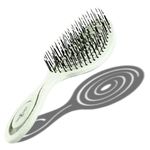 CHIARA AMBRA Bio Friendly Detangling Brush - No Tugging Detangler for Thick & Curly Hair or Extensions - Vegan Vent Hairbrush - Green