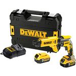 DEWALT DCF620P2K Brushless Collated Drywall Screwdriver 18V 2 x 5.0Ah Li-ion