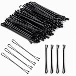 ANNACREATIONS 32 Pcs Black Color One Character Girl's Clip For Broken Hair Stylish Hairpins For Women and Girls