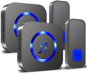 SURFOU Wireless Doorbell with 2 Rec