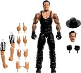 Mattel WWE Elite Collection Action Figure SummerSlam Undertaker with Accessory and Referee Build-A-Figure Parts