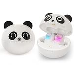 AMAFACE Panda Bluetooth Earbuds, Wireless Earbuds with Charging Case IPX5 Waterproof Bluetooth Headphones Bass Sound Earphones with Mics Touch Control in-Ear Headset for Sports…