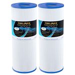 POOLPURE PLFPRB25-IN Hot Tub Filter Replace Unicel C-4326, Guardian 413-106, Filbur FC-2375, FC-2370, 3005845, 17-2327, 100586, 33521, 25392, 817-2500, 5X13 Drop in Spa Filter 2 Pack