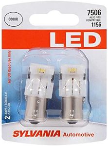 SYLVANIA - 7506 LED White Mini Bulb - Bright LED Bulb, Ideal for Daytime Running Lights (DRL) and Back-Up/Reverse Lights (Contains 2 Bulbs)