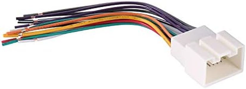 RDBS Car Radio Wire Harness to Install an Aftermarket Stereo Receiver Fit for 1998-2009 Ford Vehicles