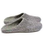 BureBure Ombre Felted Wool Slides Slippers for Men Made by Hand