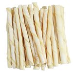 Loving Pets Dog Chew White Twisted Sticks For All Life Stages, Milk, 250G, 1 Count