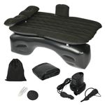YAGEANNL Car Bed,Inflatable Car Air Mattress 135×70cm,Car Camping Bed for Back Seat,Car Inflatable Bed with Pump & Built-in Pillow