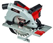 Einhell 4331005 Hand-Held Circular Saw (1500W, 5500 rpm, tool-Free Adjustment, Large Handle, Aluminium Saw Table, Spindle Locking System, Including Carbide-Tipped Saw Blade), 23.3 cm*37.4 cm*24.2 cm