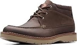 Clarks Men's Eastford Top Chukka Boots, dark brown, 9.5 UK