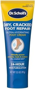 Dr. Scholl's Dry, Cracked Foot Repair Ultra-Hydrating Foot Cream Moisturizer, 3.5 oz, Skin Care Foot Lotion with 25% Urea for Dry Cracked Feet, Heals and Moisturizes for Healthy Feet