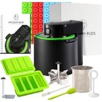 3-in-1 Magical Infuser Machine Herb Decarboxylator & Gummy Maker Butter Maker Machine for Creating Infused Butter, Gummies, Herbal Oil & More Recipe Book & All Accessories