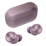 Technics EAH-AZ100 10mm True Wireless Earbuds with Magnetic Fluid Driver, Adaptive Noise Cancelling, Voice Focus AI, 3-Device Multipoint, Dolby Atmos, Qi, IPX4, Moonlight Lilac