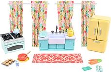 Sunny Days Entertainment Honey Bee Acres Sweet Home Kitchen Accessories Playset, 27 Piece Set: