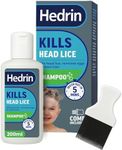 Hedrin Head Lice Shampoo and Comb K