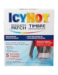 Icy Hot Medicated Patch, 5 Count, Long-Lasting Muscle & Joint Pain Relief, For Simple Backaches, Lumbago, Strains & Sprains, Arthritis