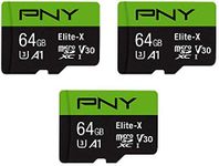 PNY 64GB Elite-X Class 10 U3 V30 mi