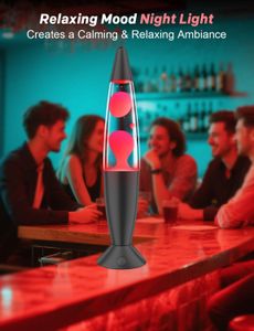 LED Liquid Motion Lamp – Pink Wax Lava Light