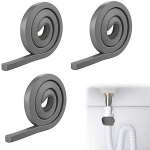3Pack Moldable Silicone Putty, Non Hardening Waterproof Sealant Compound, Reusable & Pliable Seal Putty for Metal, Glass, Wood, Ceramic, Bathroom, Pipes and Wall Gaps Repair (Grey)