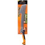 Fiskars Machete Knife, Machete for Cutting Trees, Heavy Duty, 18-Inch Bushcraft Axe Branch Cutter with Rust-Resistant and Low-Friction Blade Coating and Nylon Sheath