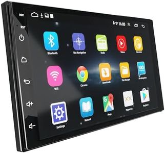 Lifelong 9 Inch Hd Android Double Din Wi-Fi Stereo Player 13 Android Version Gorilla Glass IPS Display Car Stereo Touch Screen Flashing 2Gb Ram 32Gb ROM for All Cars (Llas001)