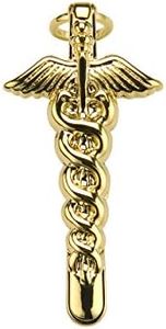 WOODRIVER Medical Clip for 7mm Pen, Gold Plating