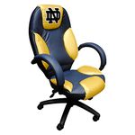 Wild Sports 5501-ND NCAA Notre Dame Fighting Irish Leather Office Chair