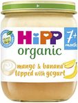 HiPP Organic Mango & Banana topped 