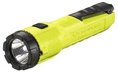 Streamlight 68750 Dualie 3AA 140-Lumen Dual Function Intrinsically Safe AA Battery Flashlight, Yellow – with 3 "AA" Alkaline Batteries