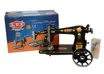 LPI Handheld Domestic Lock-Stitch Sewing Machine (Only Head Without Base, Cover & Hand Attachment : Material - Cast Iron, Type- Half Shuttle, Colour- Black (SV-T Tailor)