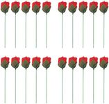 Torch to Rose 20 Pcs Magic Kit Flame Appearing Rose Exquisite Flower Rose Magic The Gathering Starter Kit Professional Magician Props for Parties Performances