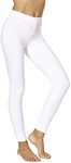 No Nonsense Women's Denim Legging, White, Medium