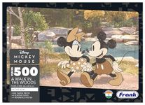 Frank Mickey Mouse- A Walk in The Woods Jigsaw Puzzle (500 Pieces) for Adults and Kid Above 10+ Years- Fun & Challenging Brain Booster Games - for Focus and Memory - 13103