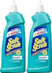 Misadi LLC Soft Scrub Gel with Bleach Cleaner 28.6 oz (2-Pack) - Bathroom, Kitchen, Grout, Tile, Toilet, Sink, Shower, Bath Tub, Countertops