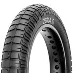 MOHEGIA Ebike Fat Tire: 26x4.0 Inch Heavy Duty Fat Tire for Electric Mountain Bicycle and Trike,Folding High-Performance Puncture Resistant and All-Terrain Tire with Street or Urban Road Riding